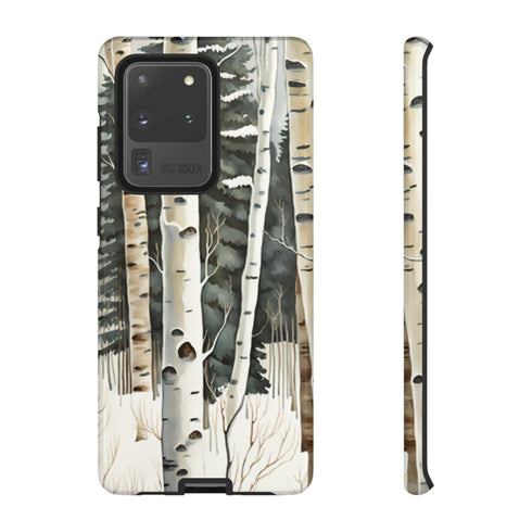 Winter Aspen Trunks - Impact Resistant Phone Case